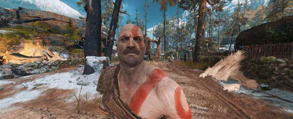 Faites de Kratos un bon garçon bien rasé avec ce mod God of War