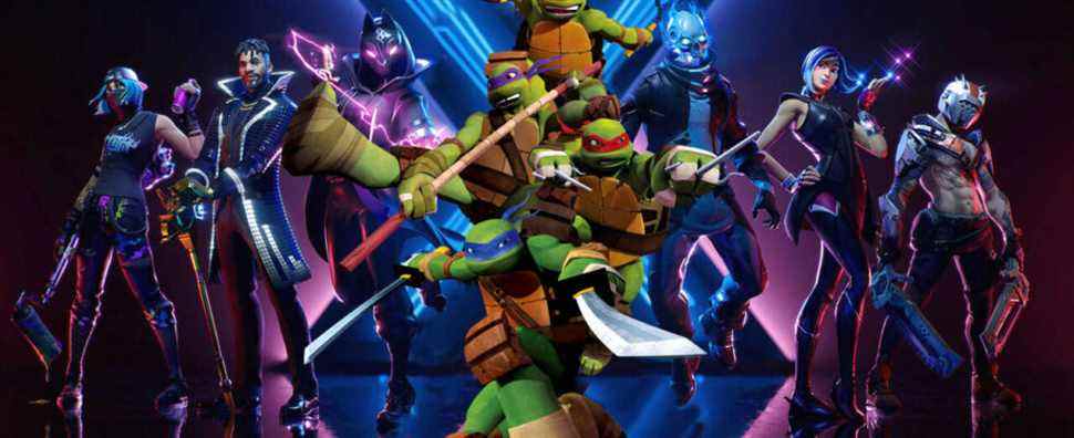Fortnite aurait obtenu des franchises primordiales, à commencer par Teenage Mutant Ninja Turtles