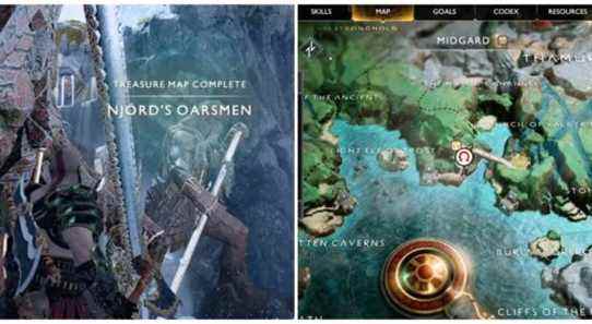 God Of War: Où trouver le trésor des rameurs du Njord