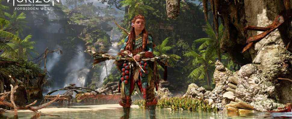 Horizon Forbidden West révèle des séquences de gameplay PS4 Pro
