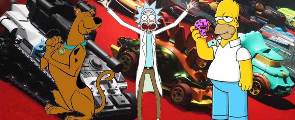 Hot Wheels Unleashed: Crossovers de dessins animés qui pourraient suivre SpongeBob