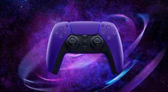 Galactic Purple DualSense controller for PS5