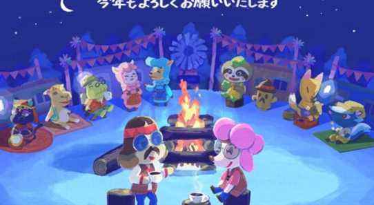 Illustrations et messages du Nouvel An 2022 liés à Nintendo