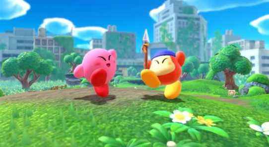Kirby et la bande-annonce de la terre oubliée montre de nouvelles capacités et un jeu en coopération