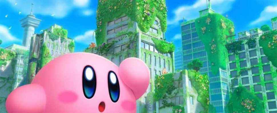 Kirby et la taille du fichier Nintendo Switch de Forgotten Land révélée