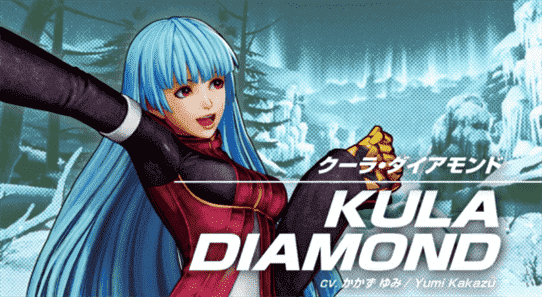 Kula Diamond patine dans le roi des combattants XV