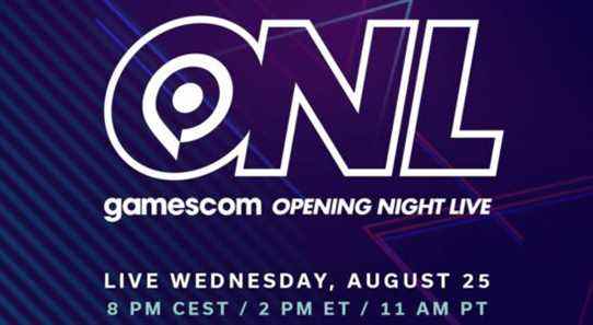 La Gamescom Opening Night Live 2021 sera une vitrine de Keighley de deux heures