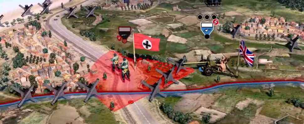 La carte de type Total War de Company of Heroes 3 a été améliorée par les commentaires des fans