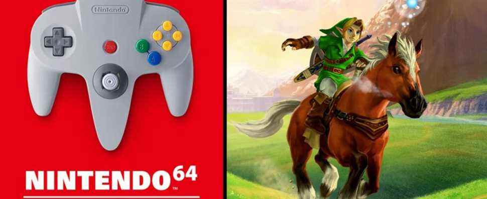 La dernière mise à jour en ligne de Nintendo Switch a également réduit le décalage d'entrée d'Ocarina Of Time