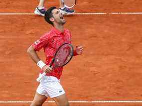 Novak Djokovic à l'Adria Tour en Serbie.  REUTERS/Marko Djurica
