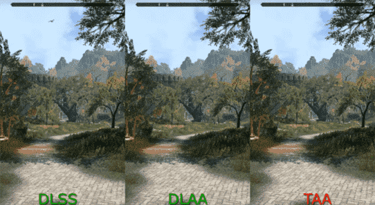 La vidéo Elder Scrolls Online montre la nouvelle technologie DLAA de Nvidia en action