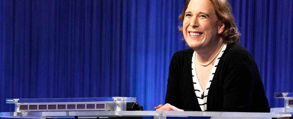Le Jeopardy historique d'Amy Schneider !  run a secoué les records de tous les temps du jeu télévisé