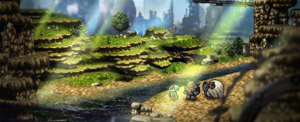 Le créateur de Final Fantasy, Sakaguchi, partage l'art du RPG pixelisé du héros de la grenouille avorté