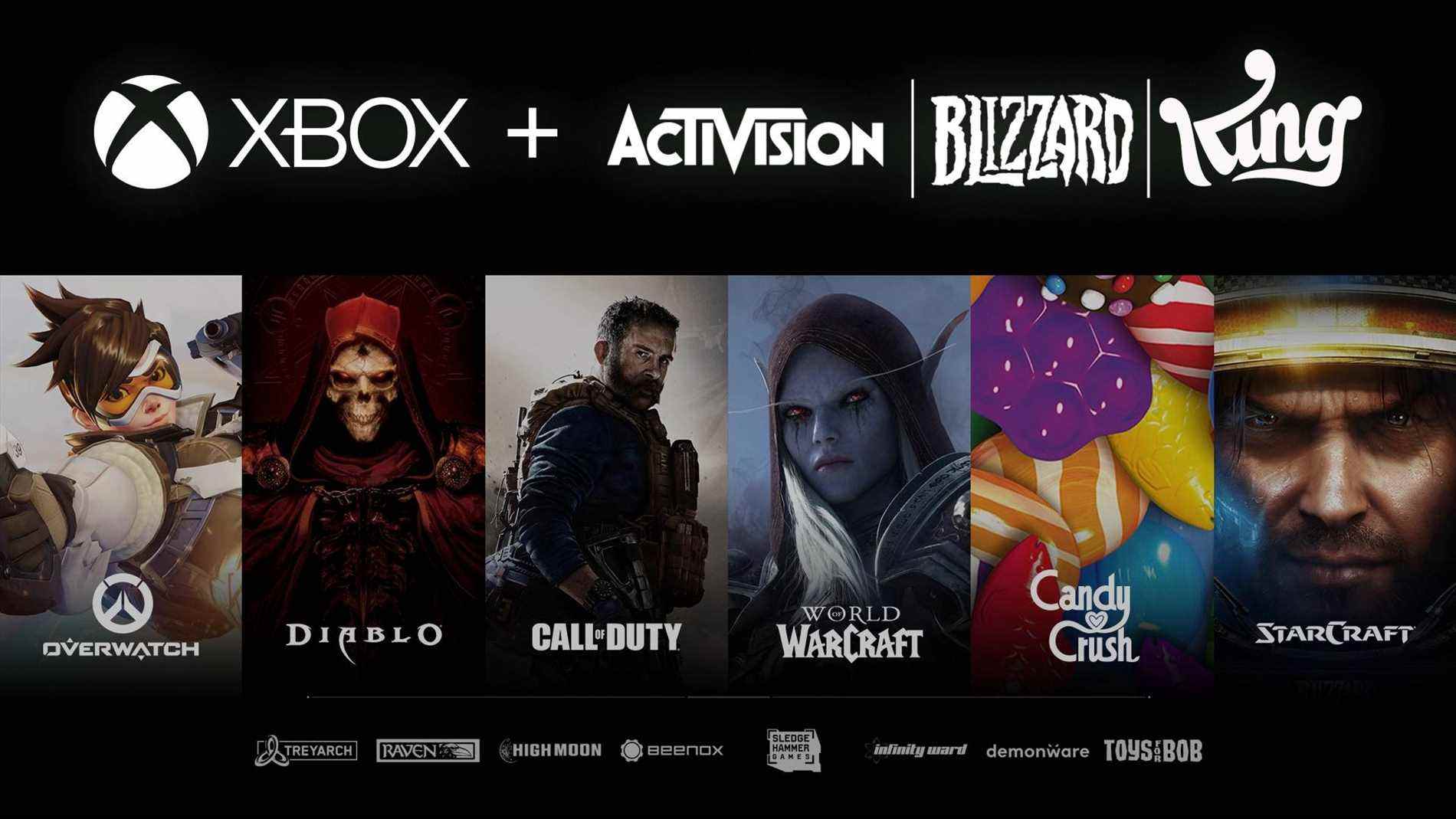 Microsoft acquiert Activision Blizzard