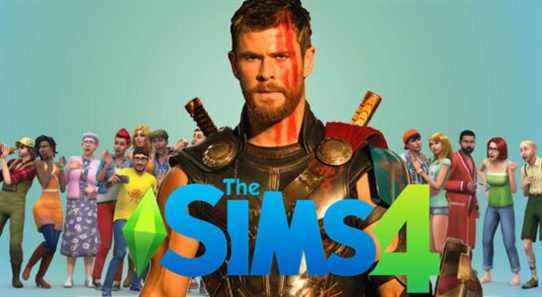 Le joueur des Sims 4 crée un Chris Hemsworth super précis dans le jeu
