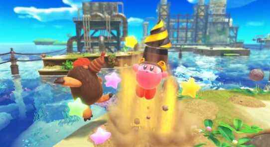 Le nouveau jeu Switch de Kirby arrive en mars