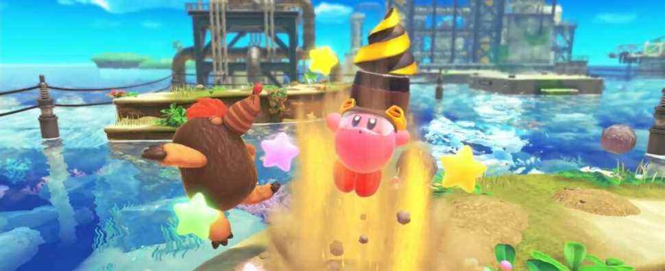 Le nouveau jeu Switch de Kirby arrive en mars