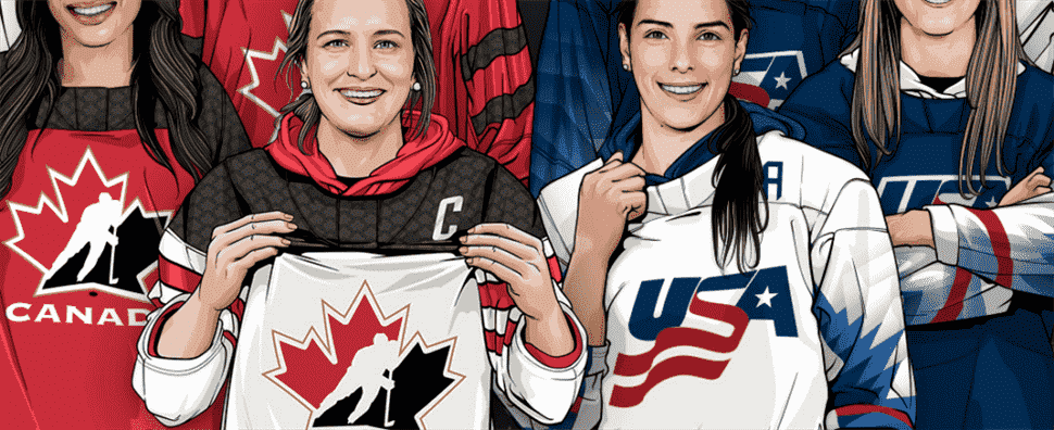 L'énorme mise à jour de NHL 22 ajoute aujourd'hui des équipes nationales - femmes incluses