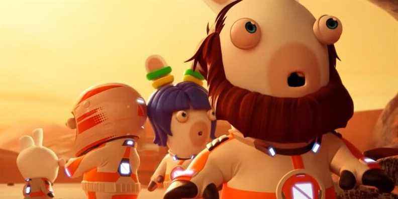 Les Lapins Crétins se lancent dans une mission pour sauver Mars dans un nouveau film Netflix