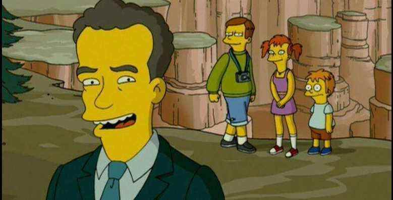 Les Simpson prédisent à nouveau l'avenir avec la nouvelle promo de Tom Hanks