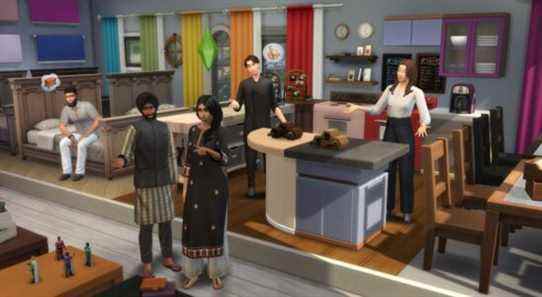 Les Sims 4 viennent d'ajouter un énorme 1200 nouveaux échantillons de couleurs à 149 éléments de construction