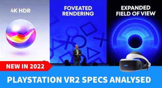 Les fonctionnalités et spécifications de PlayStation VR2 sont-elles suffisantes pour 2022 ?