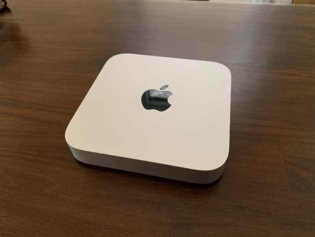 L'Apple Mac mini 2020 équipé de M1.