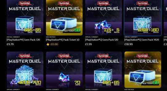 Les propriétaires de PS Plus peuvent obtenir 50 packs de cartes YuGiOh Master Duel gratuits dès maintenant