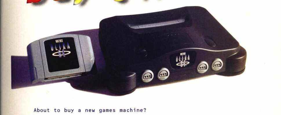 L'histoire de la conception de la Nintendo 64 en 1996 (plus un combat de ballons d'eau) est partagée