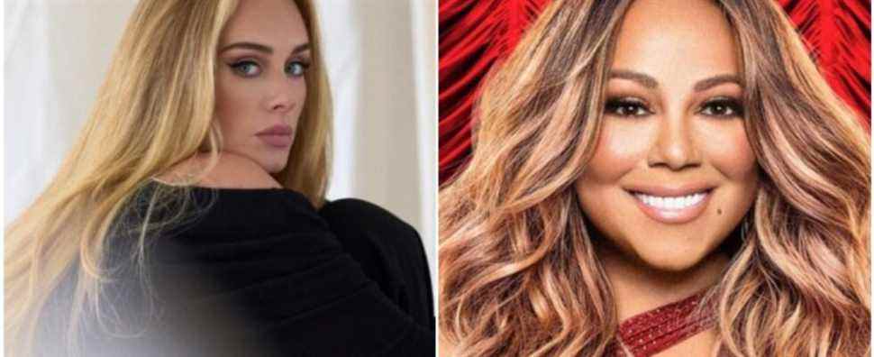 Mariah Carey et Adele conservent leurs singles et leurs couronnes d'albums dans les premiers hit-parades de 2022 Les plus populaires doivent être lus S'inscrire aux newsletters sur les variétés Plus de nos marques
