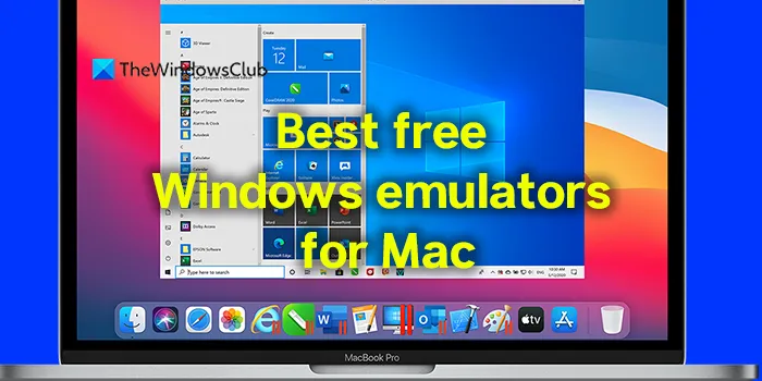 Windows sur Mac