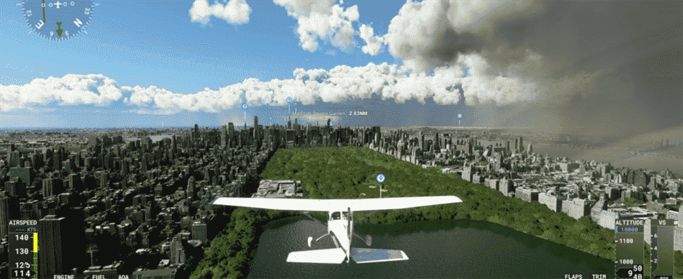 Microsoft Flight Simulator obtient DLSS cette année