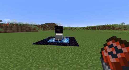 Minecraft Player construit une machine à flèche mortelle