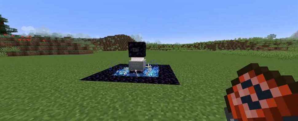 Minecraft Player construit une machine à flèche mortelle