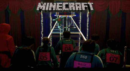 Minecraft Player crée une version de travail du pont de verre du jeu Squid
