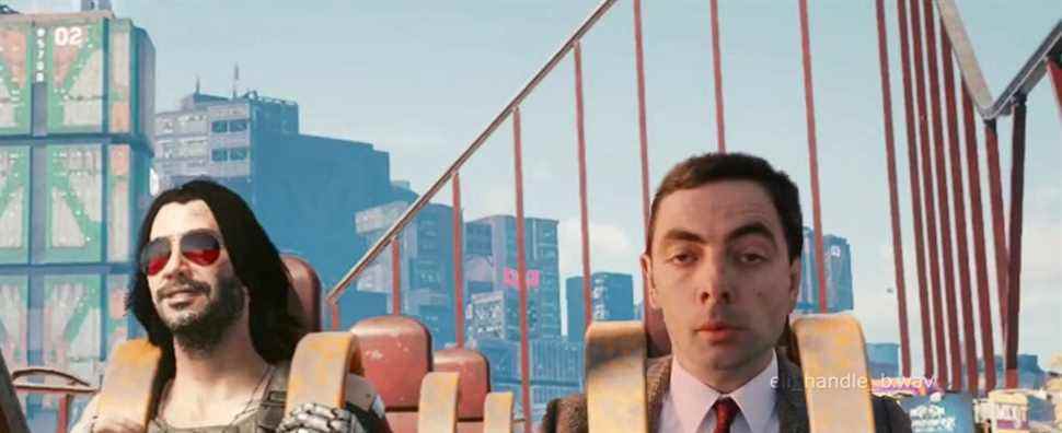 Mr Bean arrive dans Cyberpunk 2077, grâce à la personne qui a mis Austin Powers dans Mass Effect