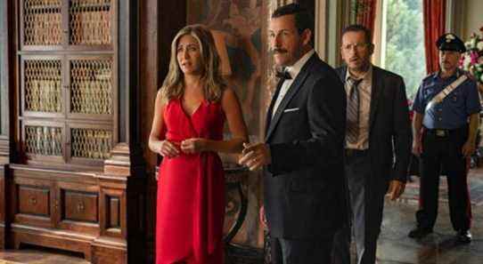 Murder Mystery 2 : La suite Netflix d'Adam Sandler et Jennifer Aniston a ajouté un Shazam !  Étoile et plus