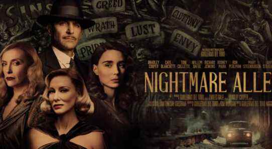 Nightmare Alley de Guillermo del Toro sera à nouveau en salles en noir et blanc