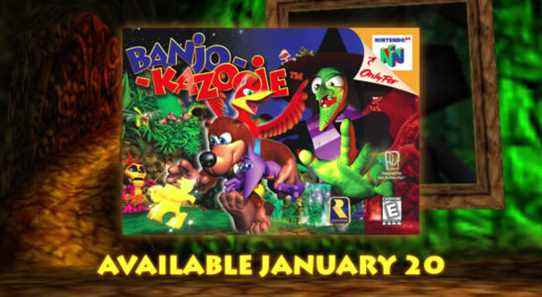 Nintendo 64 – Nintendo Switch Online ajoute Banjo-Kazooie le 20 janvier