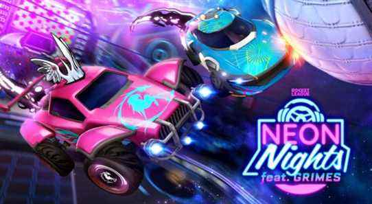 Nouvel événement Rocket League - Neon Nights - présente les produits cosmétiques GRIMES et sera lancé le 26 janvier