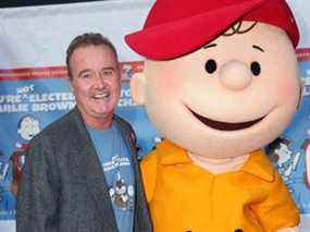 Peter Robbins à la sortie de You're Not Elected Charlie Brown en 2008. Il a été la première personne à exprimer le personnage de 