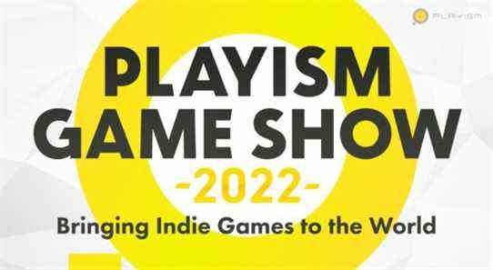 Playism Game Show 2022 prévu pour le 23 janvier