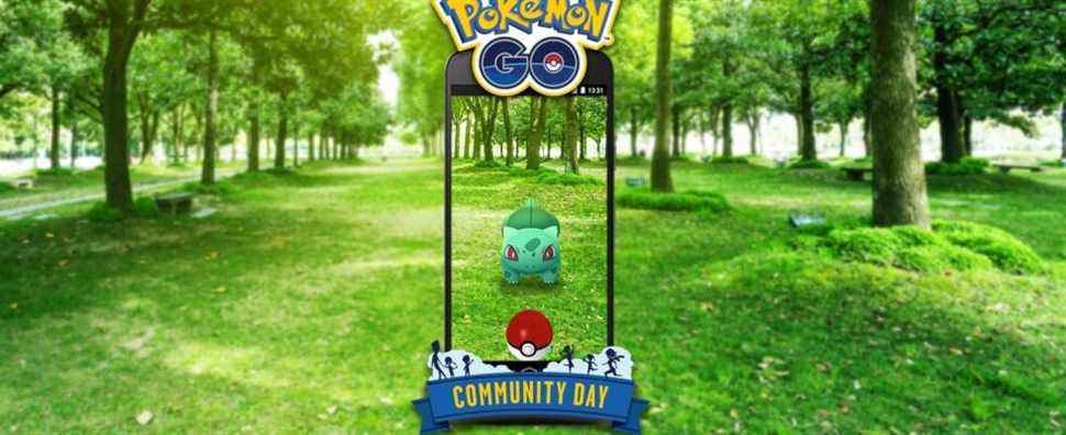 Pokemon GO annonce l'événement de la journée communautaire Bulbasaur