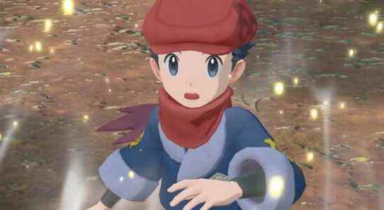 Pokémon Legends: Arceus a des Pokémon géants et bien sûr tout le monde veut être piétiné