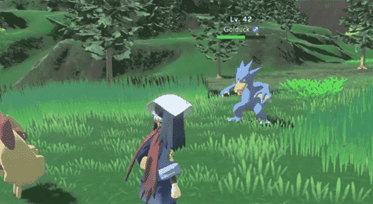 Pokémon Legends : Arceus réinvente ce que c'est que de se battre