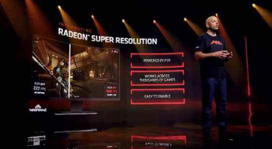 Radeon Super Sampling d'AMD apportera une mise à l'échelle à presque tous les jeux