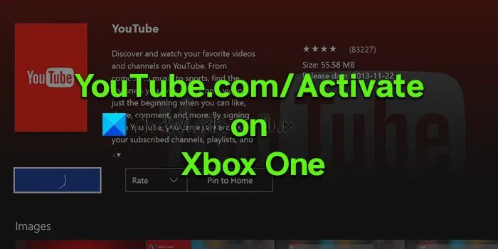 Erreur Youtube Xbox One