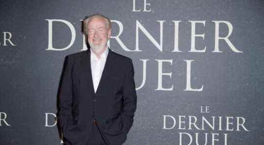 Ridley Scott (realisator) attends the ​"The Last Duel" premiere at Gaumont Champs Elysees in Paris. Paris, FRANCE - 24/09/2021. (Sipa via AP Images)