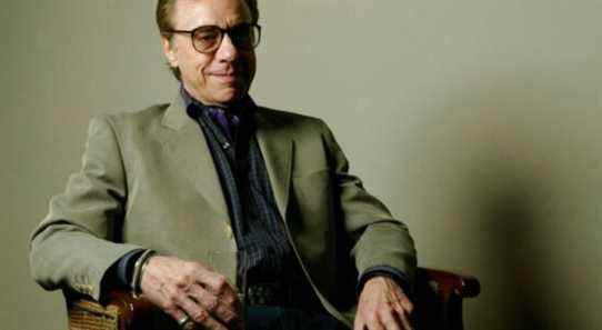 FILE - Director Peter Bogdanovich poses for a photo Feb. 17, 2005, at the Regent Beverly Hills in Beverly Hills, Calif. Bogdanovich, the Oscar-nominated director of "The Last Picture Show," and "Paper Moon," died Thursday, Jan. 6, 2022 at his home in Los Angeles. He was 82. (AP Photo/Damian Dovarganes, File)
