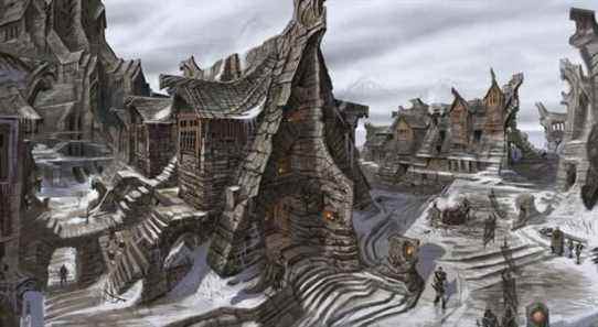 Skyrim Mod vise à rendre Windhelm plus semblable à l'art conceptuel original